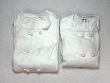 Best Chef's Food Service Uniform Jacket White Size 54 Lot of 2