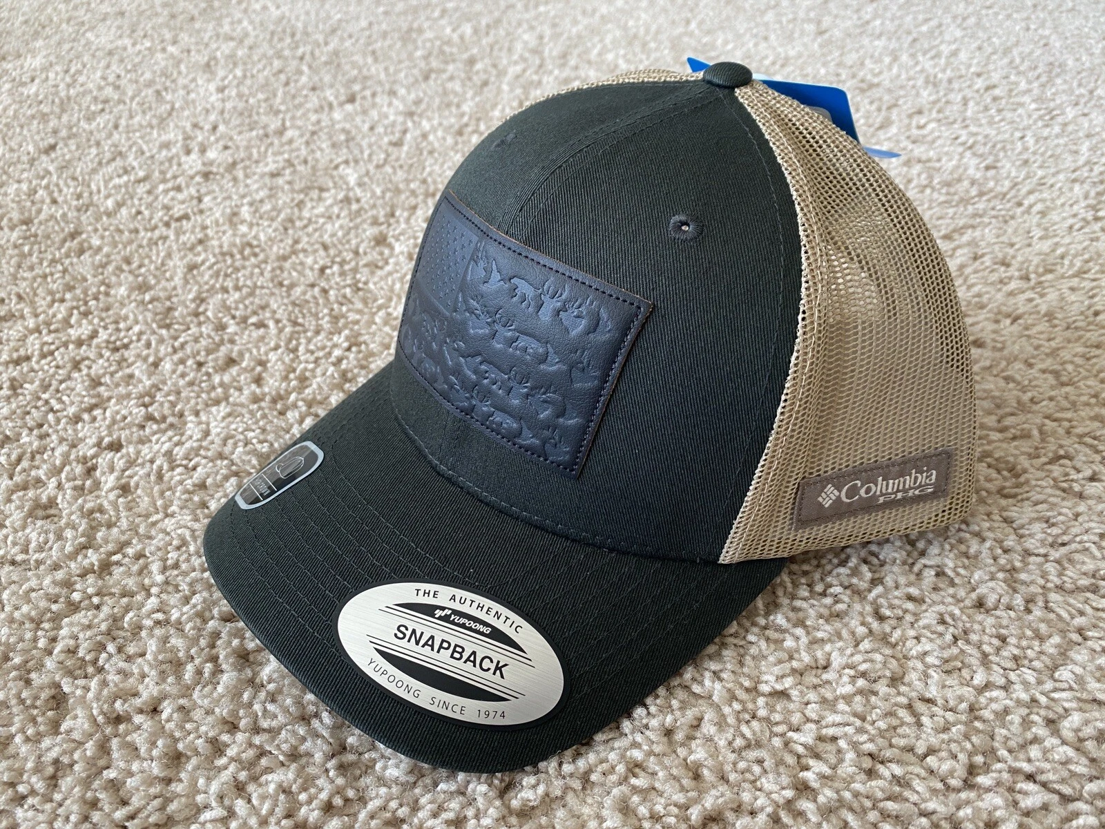 Columbia PHG Game Flag Snapback Trucker Cap