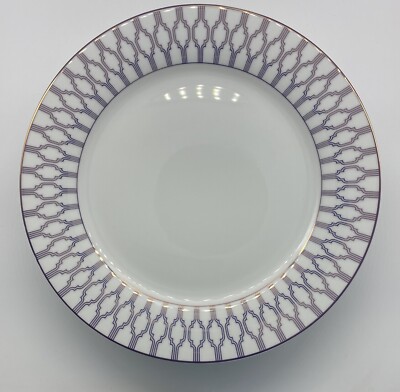Eaton Fine bone china Dining with Real Gold Trim Dinner Plate