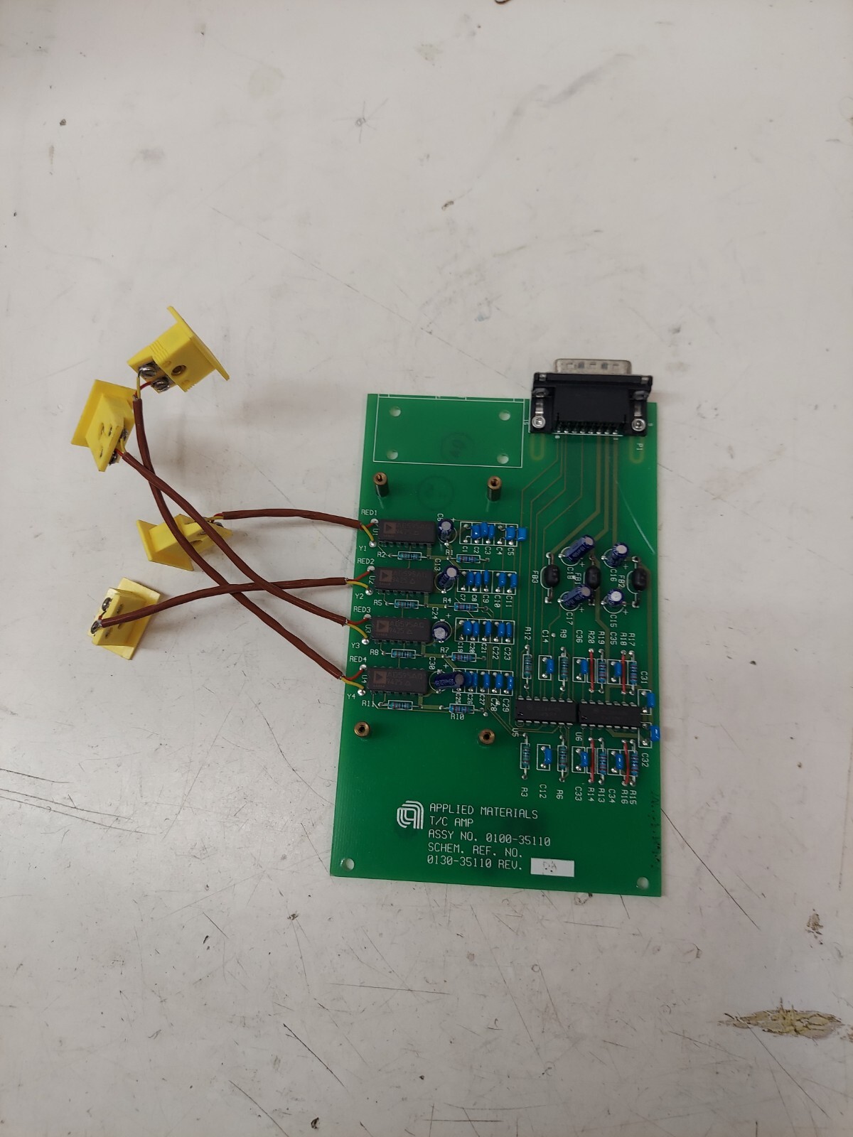 0100-35110, AMAT, PCB ASSEMBLY, T/C AMP 5 Pieces Available Make Offer