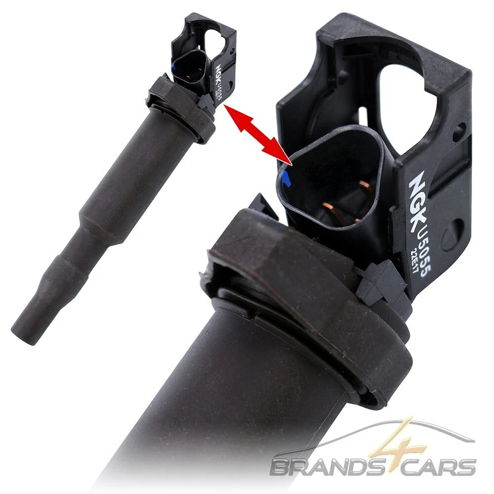 4x NGK ZÜNDSPULE FÜR BMW 1-ER E81 F20 3-ER E46 E90 5-ER E60 F10 X1 X3 X5 CITROEN - Bild 2 von 4