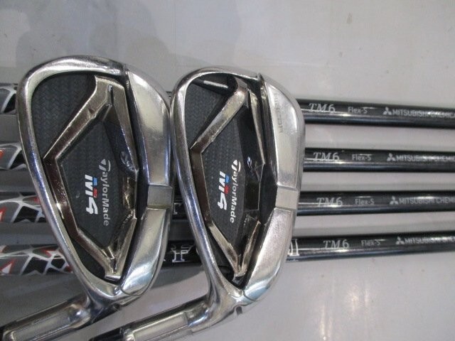 TaylorMade M4 （5-9,P,セット）テーラーメイド TaylorMade M4 Irons #5-9.P(6Clubs)/FUBUKI/Flex:S/Iron set | eBay