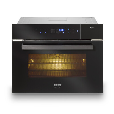 CASO SteamMaster E 56 - Einbaubackofen m. Dampfgarfunktion 45er Nische (B-Ware)
