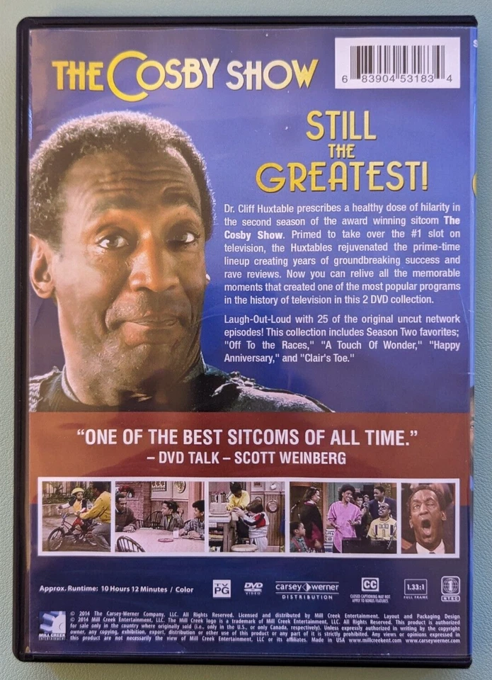 The Cosby Show - Season 2 (DVD, 2014, 2-Disc Set) - Image 2 of 4