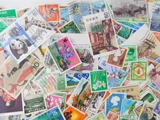 STAMP JAPAN Commemorative 700pc lot off paper philatelic collection 50%com
