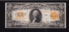 US 1922 $20 Gold Certificate Note FR 1187 VF-XF (740)