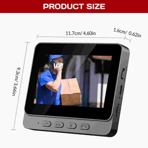 2025 Wireless Video Doorbell Smart Phone Security Camera Door Bell Ring Intercom - Picture 11 of 18
