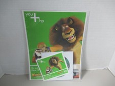HP Madagascar Activity Pack CD Dreamworks Printing Project Windows 2000, XP NEW