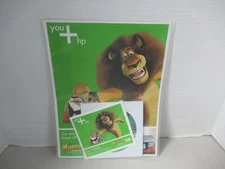 HP Madagascar Activity Pack CD Dreamworks Printing Project Windows 2000, XP NEW