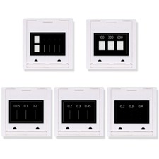 5pcs Optical Interference Diffraction Sheet Grating Sheet Experiment Instrument