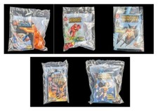 2003 DC Justice League Burger King Flash-Superman-Batman-Hawkgirl-Wonder Woman