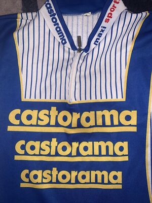 Maillot De Cyclisme Nalini – Casto Castorama – Taille XL – Occasion