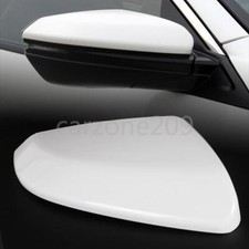 Passenger Right Side Rearview Mirror Cap Cover White For Honda Civic 2016-2021
