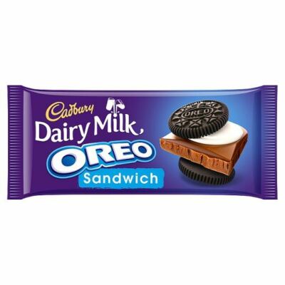 Cadbury Oreo Sandwich Kekse - 100g - 6er-Packung