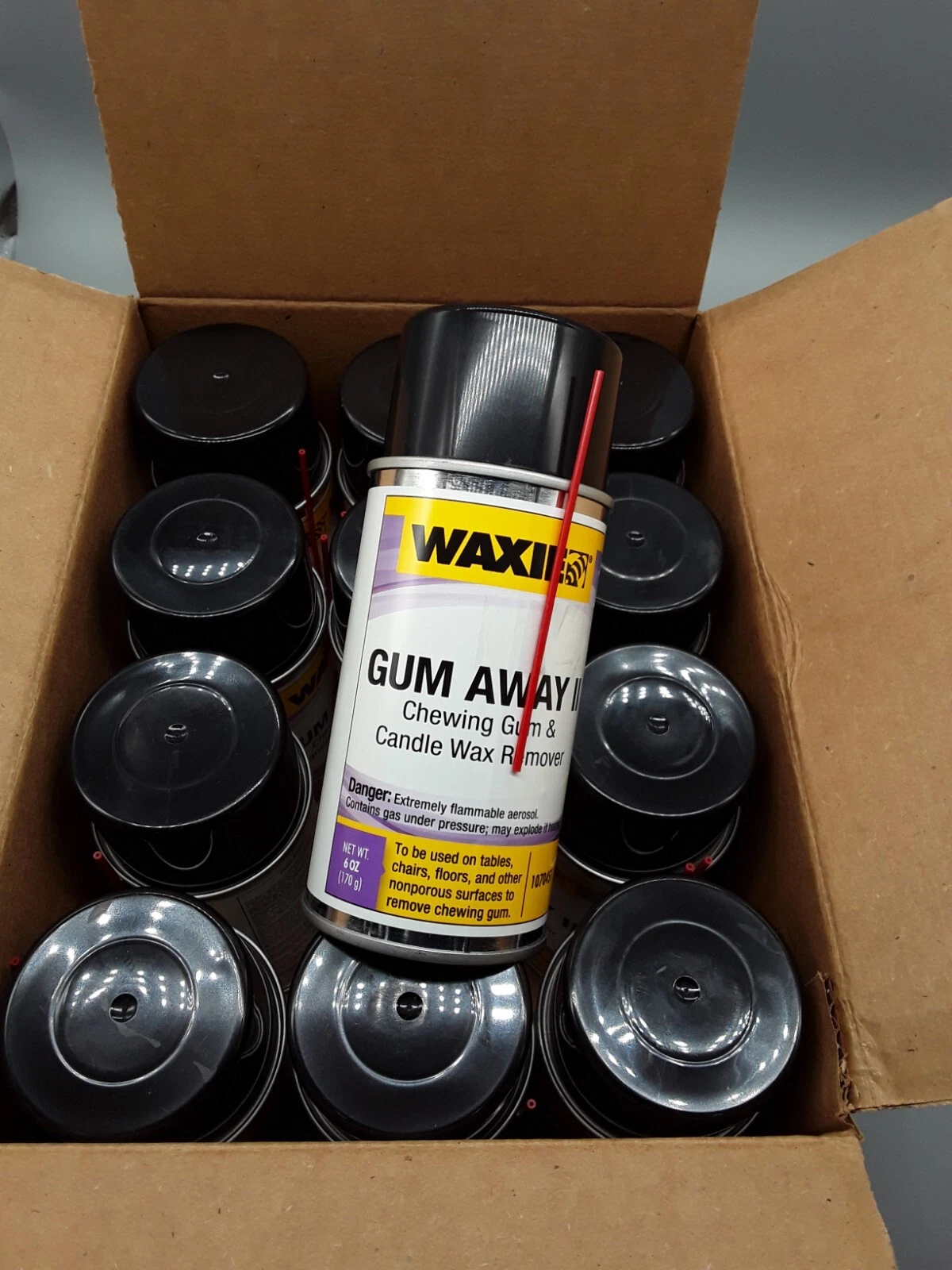 WAXIE Gum Away II Chewing Gum and Candle Wax Remover - Thumbnail 4