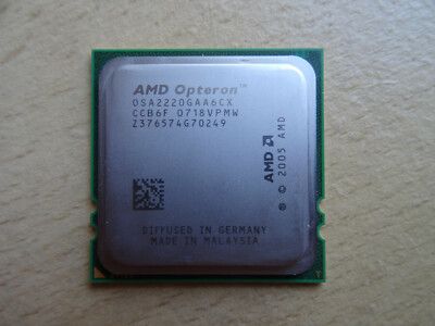 AMD Opteron 2220 OSA2220GAA6CX 2,8 GHz Dual Core Sockel F