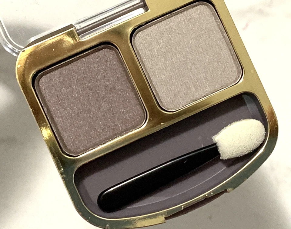 L'Oreal SOFT EFFECTS Eye Colour Shadow Duo STERLING ∙ ARGENT Perle (#ZB4 - Image 2 of 3