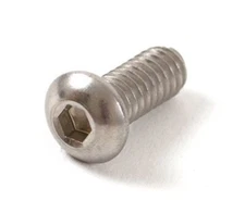 1/4-20 x 1/2" Button Head Socket Cap Screws (50), 18-8 Stainless Steel.