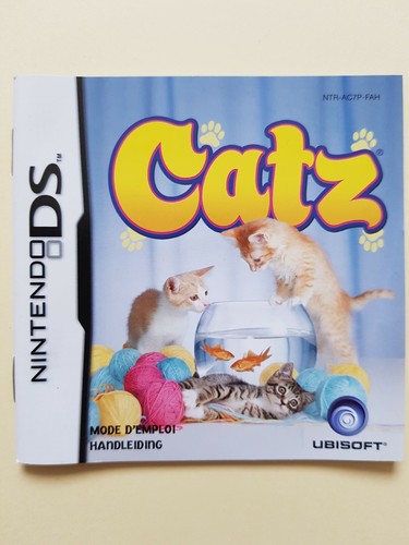 BOITE + NOTICE du jeu CATZ sur Nintendo DS FAH (Cartouche de Jeu MANQUANTE) - Picture 5 of 8