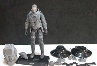 GI JOE Pursuit of COBRA FIREFLY Prototype Factory Painted 3.75 Figure POC 2010