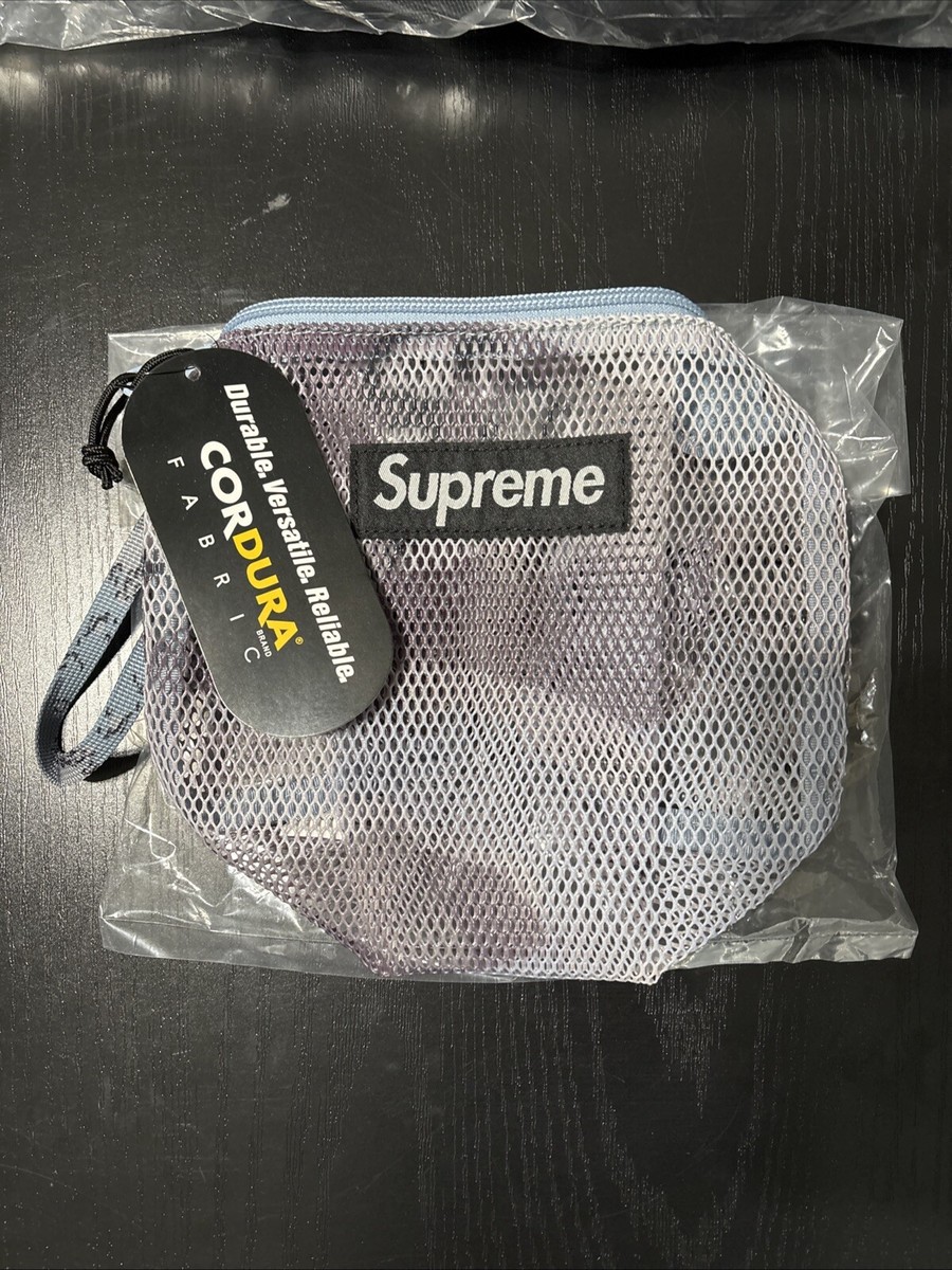 Supreme Utility Pouch Blue Chocolate Chip Camo SS20 | eBay
