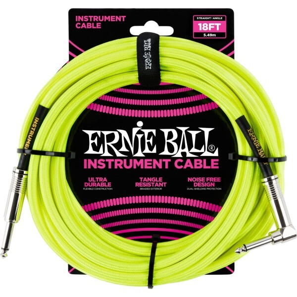 Ernie Ball EB6085 Инструментальный кабель Gewebe geradegewinkelt gelb 548м Neu 6890₽