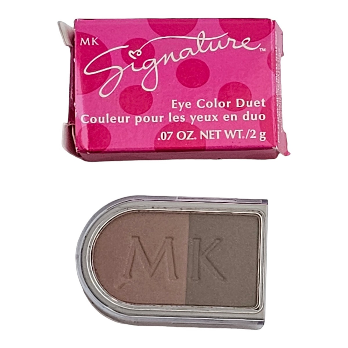 Mary Kay Signature Eye Color Duet DOUBLE ESPRESSO MK #605100 Oz NEW in  BOX