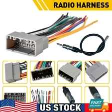 Aftermarket Car Radio Wiring Harness & Antenna Adapter Cable Chrysler for Dodge