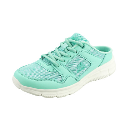 Damen Pantoletten Slipper Sabots Sneaker Clogs Schlappen Hausschuh Mint 36 37 38