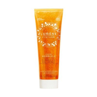 Lumene Valo Clear Glow Cleansing Gel Scrub with Vitamin C 4.2 fl oz - New