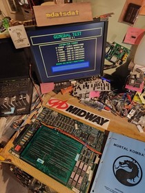 MORTAL KOMBAT 2 PCB JAMMA ARCADE MAIN BOARD ONLY REV 3.1 WORKING!!!! MIDWAY 