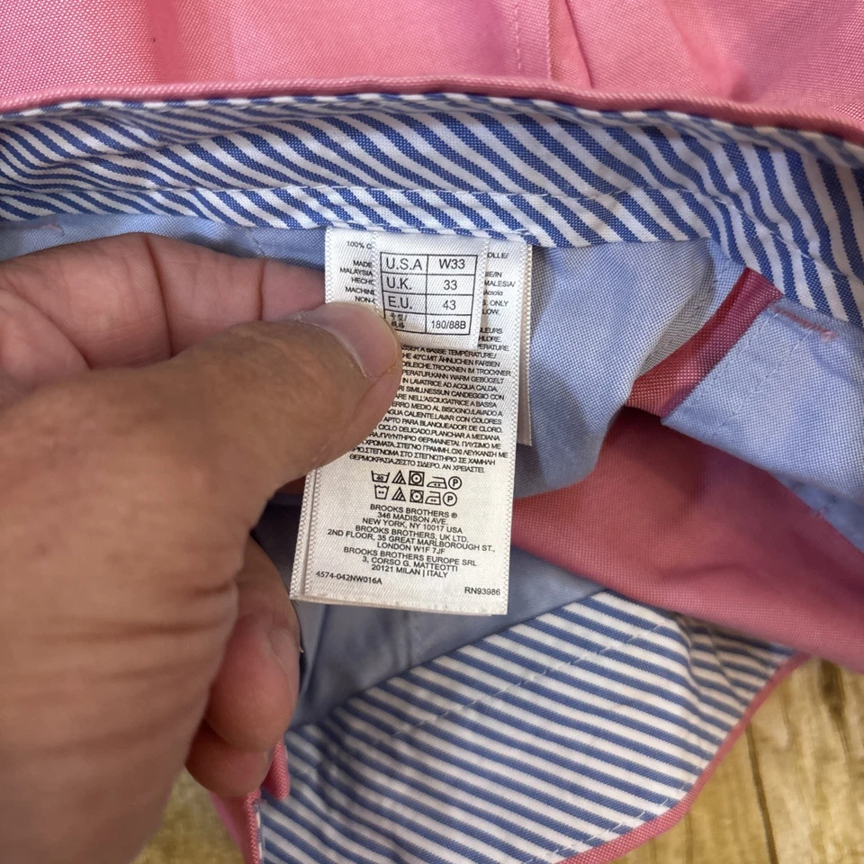 Brooks Brothers Bermuda Shorts Mens Size 33 - Image 3 of 4