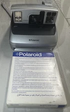 Vtg Polaroid One 600 Instant Pop Up Camera With Flash & 600 Type Film Untested