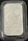 HAPPY HALLOWEEN BAKING - 1 OZ .999 SILVER ART BAR CMG MINT