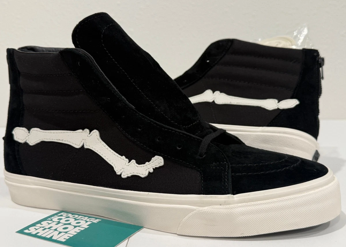 Blends x Vans Sk8- Reissue Zip LX High Black Marshmallow for sale 