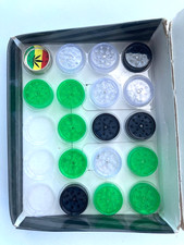 Job Lot 17PCS Herb Mini Grinder Plastic  Hemp Tobacco