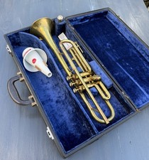 Vintage B&M Champion Trumpet + Original Case + Mouthpieces + Mute