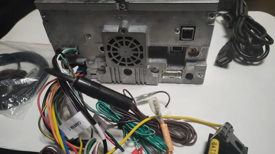 AUTORADIO ALPINE INE 920 DOPPIO 2 DIN CD MP3 BLUETOOTH USB DVD NAVIGATORE TOUCH - Immagine 3 di 4