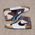 Nike Zoom Blazer Premium SB Mid Mosaic Brown — photo 1