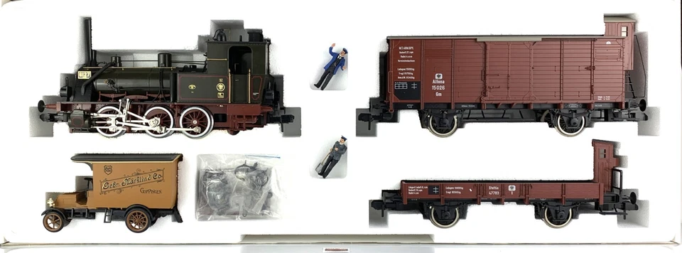 CR136 - MARKLIN 1 5501 - SET DE TREN MERCANCÍAS PRUSIANO KPEV EP. II- NUEVO! - Imagen 2 de 4