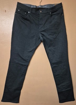 Cloudveil Hose anthrazit grau Wayfarer Straight Stretch Flex Waist W38 L34