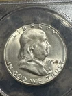 1954-s Franklin Half Dollar, ANACS MS64FBL, Full Bell Lines, Nice, Free shipping