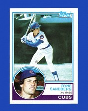 1983 Topps Set-Break # 83 Ryne Sandberg RC VG-VGEX *GMCARDS*