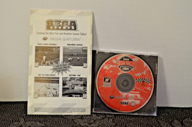 Sega Rally Championship (Sega Saturn, 1995) Disc and manual only