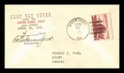 US COVER WINTER HAVEN TEXAS POST OFFICE FIRST DAY CANCEL POSTMASTER SIGNED