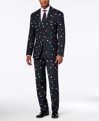 Opposuit Pacman US 40 Complete Suit w Jacket, Pants & Neck Tie New in their box