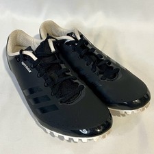 Adidas Sprintstar Track Shoes Black White B37502 Race Spikes US Mens Size 7.5