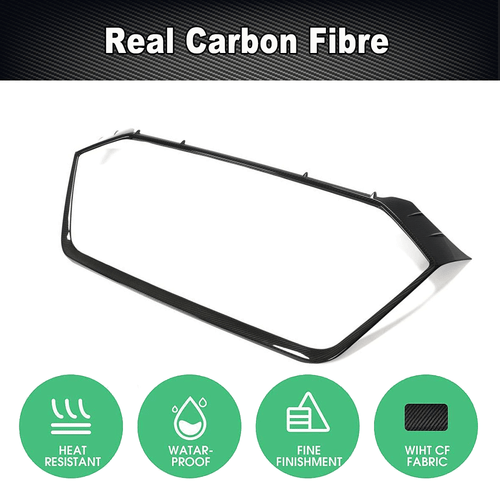 Parrilla delantera de carbono DRY para Audi RS6 RS7 C8 Avant 2019-24 - Imagen 5 de 10