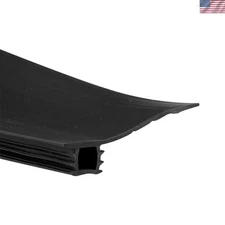 Durable 84-Inch Black Vinyl Bug Seal: Effective Protection Against Pests