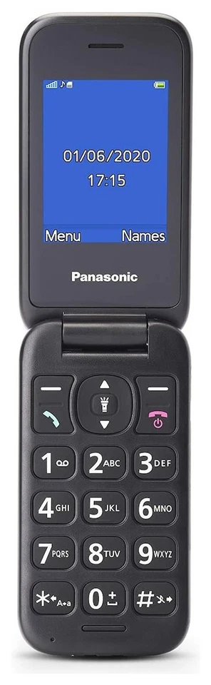 Panasonic Cellulare 2G Gprs SENIOR Grey KX TU400EXG - Immagine 3 di 4